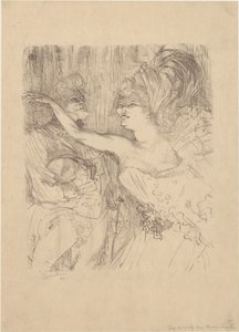 Guy en Mealy door Henri de Toulouse Lautrec